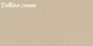 Цвет экокожи Dollaro Cream для медицинского дивана-банкетки со спинкой для ожидания Д05-1, одноместного, мягкого